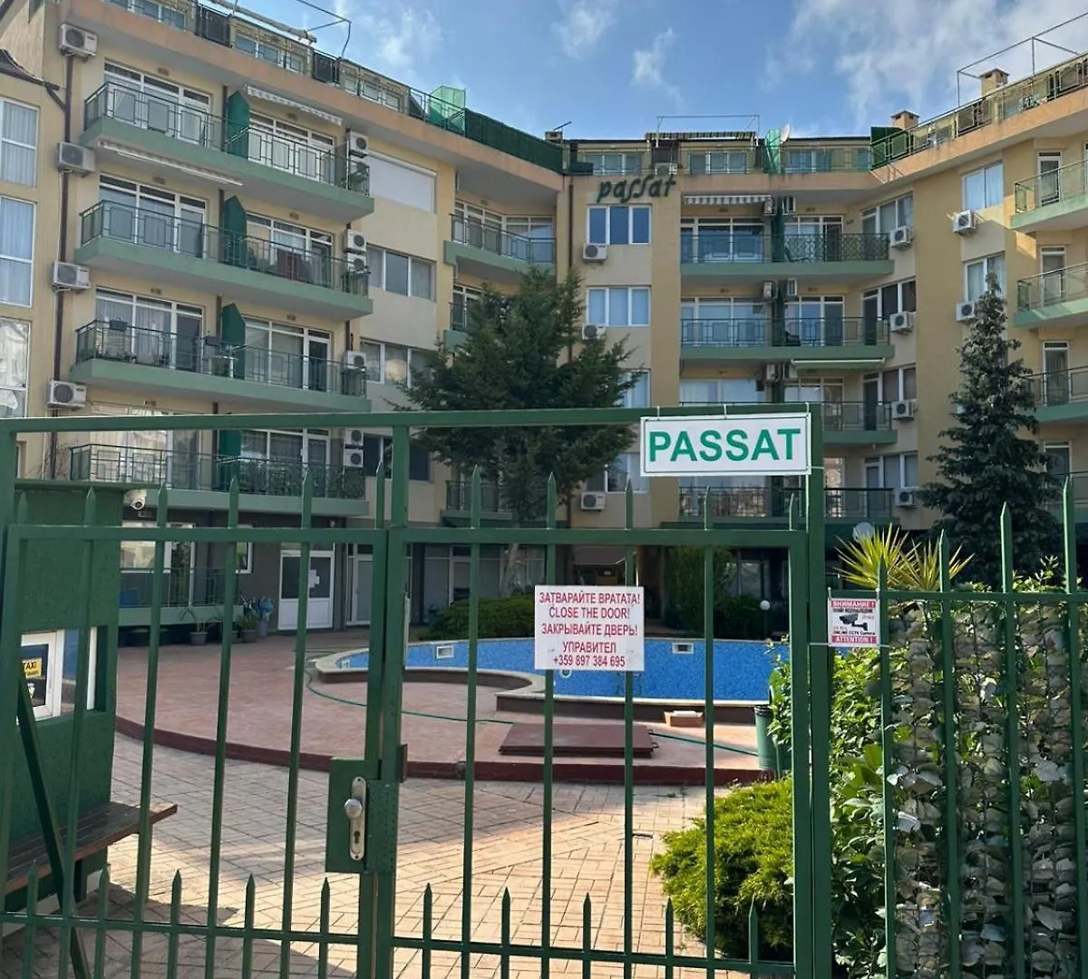 Passat12 Apartman Napospart Bulgária